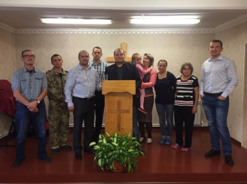 Епископ Павел Георгиевич Кудров посетил филиалы церкви* в Ухте и Койгородке